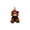 Brown2, variant on Spooky Cute Halloween Teddy Bear Resin Figurine, Mini Plush Stuffed Animal Ornament, Festive Tiered Tray Decor for Shelf, Desk, Mantel, Tabletop, Party and Halloween Home Decoration, Beige2