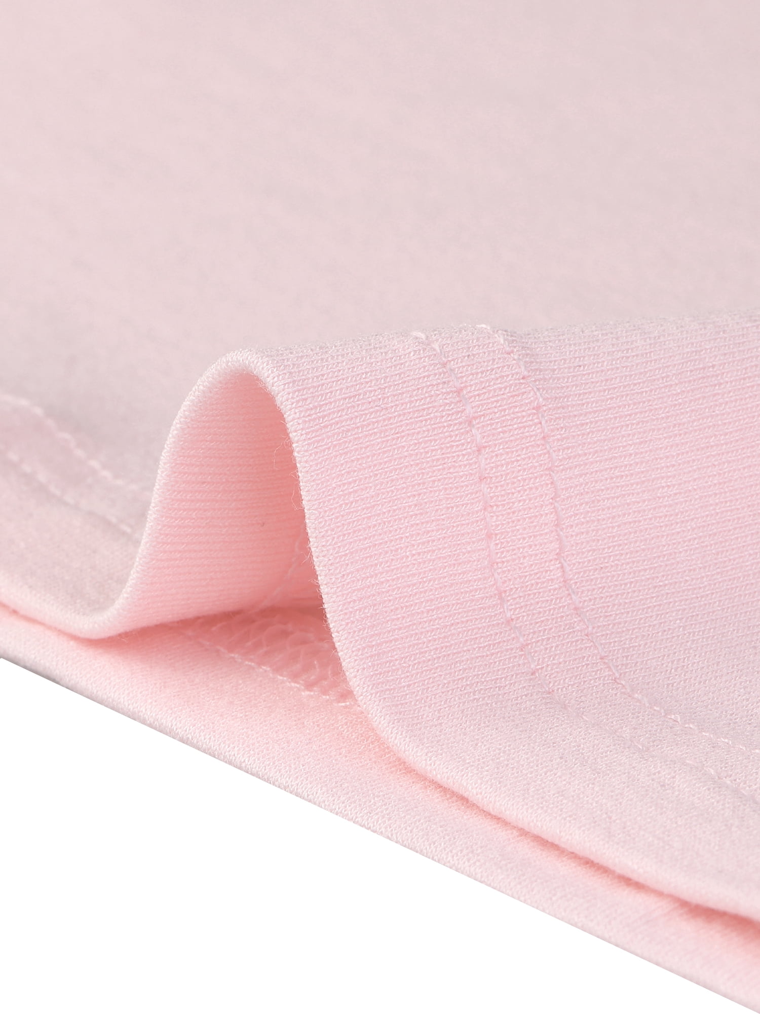 DARING DIVA Women's Slim Fit Pullover Boat Neck Stretchable T-Shirt XS Light Pink