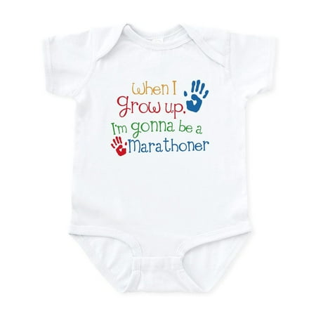 

CafePress - Future Marathoner Infant Bodysuit - Baby Light Bodysuit Size Newborn - 24 Months