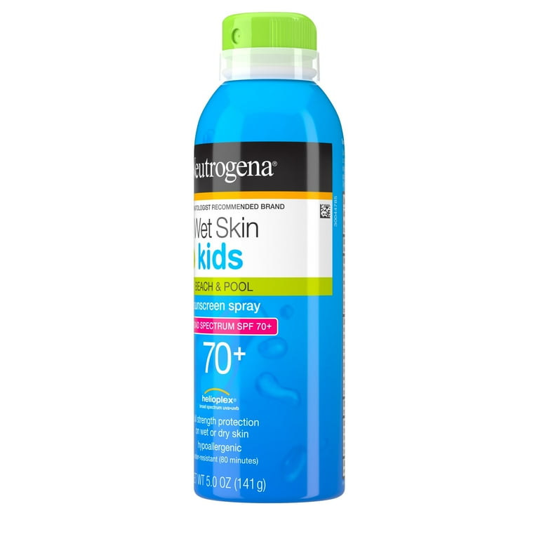 Neutrogena Kids Water-Resistant Oil-Free SPF 70+ Sunscreen Spray