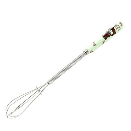 

Stainless Steel Egg Whisk Mixer Cartoon Handle Eggs Beater Kitchen Baking Whipping Tools New