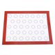 thumbnail image 2 of Alfombrilla de silicona antiadherente resistente al calor para horno, para tartas de macarrón, pastelería, galletas, cocina, Rojo, 1 Ecomeon no, 2 of 6