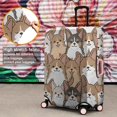 thumbnail image 4 of Corgi Crowd Luggage Cover Fashion Suitcase Cover Baggage Covers Fit 25-28 Inch Luggage (Go Travel), 4 of 5