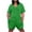 Green, variant on Hvyesh Womens Plus Size Romper Jumpsuit Summer V Neck Short Sleeve Jumpsuits Casual Loose Jumpsuit 2025