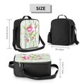thumbnail image 2 of Picia Vintage Wood Background with Floral Lunch box Lunch bag for men women Large capacity Lunchbox Reusable Lunch bags Insulated Lunch bag Lunch box cooler, 2 of 9