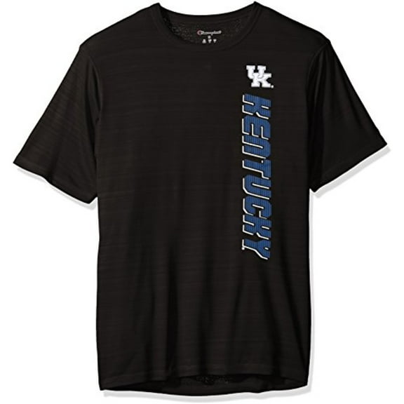 NCAA Kentucky Wildcats Men's Boosted Stripe T-Shirt, X-Large, Black