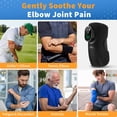 thumbnail image 3 of Elbow Heating Pad, Cordless Elbow Brace for Cubital Tunnel and Tennis Elbow Relief, 5 Heat Levels & 3 Vibration Gears, Arm Heating Pad Sleeve with Long Battery Life, 3 of 12
