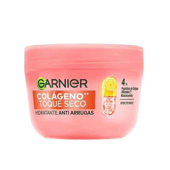 Hidratante Garnier Toque Seco Antiarrugas con Colágeno 85g