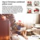 thumbnail image 4 of Yuarrent 4 piezas hogar Oficina Hotel Navidad funda de almohada dormitorio cierre de cremallera funda de almohada Protector decoración Kits de decoración para fiestas, 4 of 6