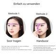 thumbnail image 4 of Eyebrow Shaping Helper, Makeup Tool for Beginner, Time Saving, 8 Styles Eyebrow Card, Suitable for Most Facial Shapes, Washable Reuseable, Detachable Handle for Customized Fit, 4 of 5