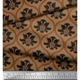 thumbnail image 3 of Soimoi Rayon Fabric Ogee Damask Fabric Prints By Yard 42 Inch Wide, 3 of 5