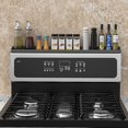 thumbnail image 4 of Silicone Magnetic Stove Top Shelf, 30" Length Magnetic Spice Rack Over The Stove,jxlgv, 4 of 4