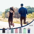 thumbnail image 3 of Jumpingount Chaleco de algodón para mujer, ropa recortada de moda de punto, camiseta transpirable fresca, camisas de fondo exterior de primavera, Prendas para la parte del cuerpo Negro XXL Jumpingount AP010463-05B, 3 of 6