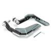 2 protectores de mano para motocicleta, protector de parabrisas para motor (plata). Tmvgtek Accesorios para autos y motos