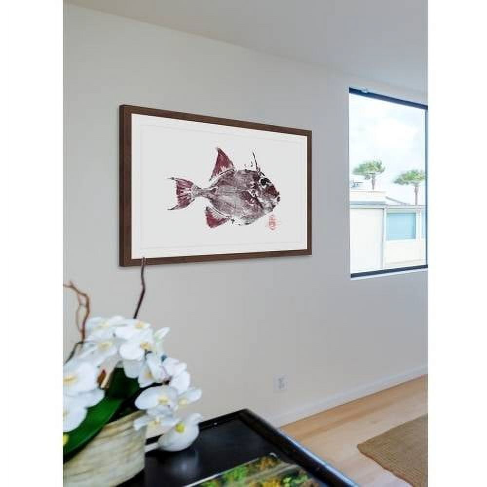"Red Is Me" Framed Painting Print