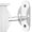White, variant on Furniture Anchors (5 Pack) Anti Tip Furniture Anchors for Baby Proofing Furniture Anchors Upgraded Furniture Straps Secure 400 lb Furniture Anti-tilt wall Anchors,Furniture Dresser