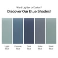 thumbnail image 5 of Southshore Fine Living, Inc. 21" Deep Twin Fitted Sheet, Flat Sheet, 2 Pillowcases, Slate Blue, 5 of 9