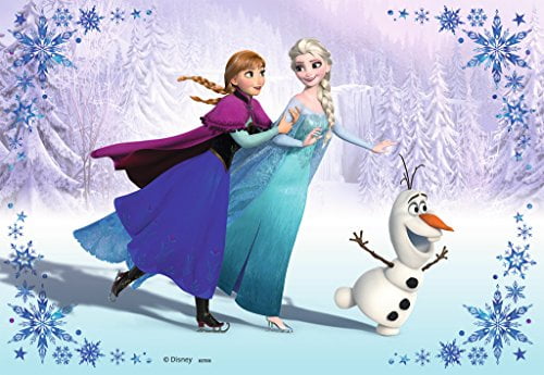 M2 Long Pennant Paper Garland Elsa Anna Disney Frozen Olaf Girl's Birthday 