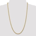 thumbnail image 2 of 14K Yellow Gold 4mm Diamond Cut Rope Chain Female Adult Necklace 20", 2 of 5
