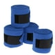 thumbnail image 1 of Protección para piernas de caballo de 4 piezas, envoltura para piernas, vellón suave, cómodo equipo ecuestre Azul, 1 of 9