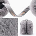 thumbnail image 5 of Winter Faux Fur Foldable Earmuffs Cute Fuzzy Ear Muffs for Women, 5 of 5