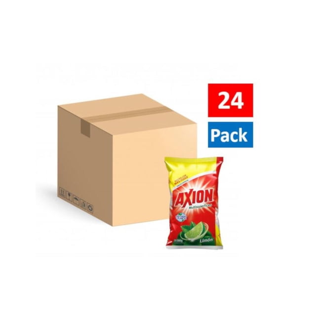 Pack de 24 Lavatrastes en Polvo Axion Limón de 500 gr Axion Limón de 500 gr