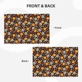 thumbnail image 4 of Rocae Skulls Printed Heat Resistant Place Mats,Classic Hemstitch Cloth Fabric Placemats Imitation Linen Place Mat Table Mats 18x12 inch, 4 of 9