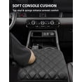 thumbnail image 4 of KBH Center Console Cover for 2023-2026 Honda Pilot/2024-2026 Ridgeline Passport, Middle Console Pad Armrest Cover Leather Interior Accessories, Black, 4 of 8