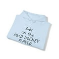 thumbnail image 4 of Field Hockey Player Wife Girlfriend Hoodie, Gifts, Hooded Sweatshirt, 4 of 4