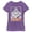 Purple Berry, variant on Girl's Snow White and the Seven Dwarfs Grumpy Box Logo Graphic Tee Black Large