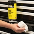 thumbnail image 5 of Tub O' Towels Heavy-Duty 7" x 8" Size Multi-Surface Cleaning Wipes, 40 Count Per Canister, 5 of 11