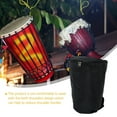 thumbnail image 2 of TEHAUX 1Pc Durable Oxford Cloth African Drum Backpack Waterproof Practical Music Instrument Holder, 2 of 4