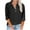 Black, variant on Drses Women Long Sleeve Linen Shirt Business Button Up Shirt Casual V Neck Shirts Flowy Tops Slim Fitting Shirt