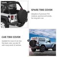 thumbnail image 4 of Waterproof Spare Tire Cover Dust-proof Tire Cover for Trailers Tire Cover 15in, 4 of 6