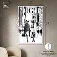 thumbnail image 4 of City Gals Cover Shadowbox Print Fashion Art by Art Remedy, White Frame, 36 x 54, 4 of 6