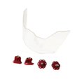 thumbnail image 4 of Lipstore Couvre Lunettes de Casque Américain Légères Résistantes aux Rayures Pratiques Rouges, 4 of 8