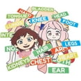 thumbnail image 2 of Body Parts Learning Felt Story Board for Family 48 Pcs Large Preschool Human Organ Name Words Useful Felt Story Board Set Wall Activity, 2 of 9