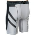thumbnail image 2 of CHAMPRO Wind Up Compression Sliding Shorts, Youth Large, White, 2 of 3
