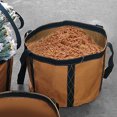 thumbnail image 3 of Tool Organizer Bag, Side Webbing Tool Storage Bucket  for Nails Bolts Parts for Transport, 3 of 7