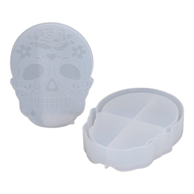 Molde de resina epoxiCaja de almacenamiento Molde de silicona Molde epoxi Molde de silicona Diseño elevado Jadeshay A