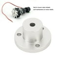 thumbnail image 3 of Shaft Coupler Motor Connector, Flange Shaft Coupling Rustproof Universal  for Omni Wheel 14145 Motor, 3 of 8