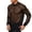 A-Black885, variant on Bibifish Mens T-Shirts See Through Mesh Breathable Material Tee Tops Long Sleeve Drop Shoulder Fitness Tees