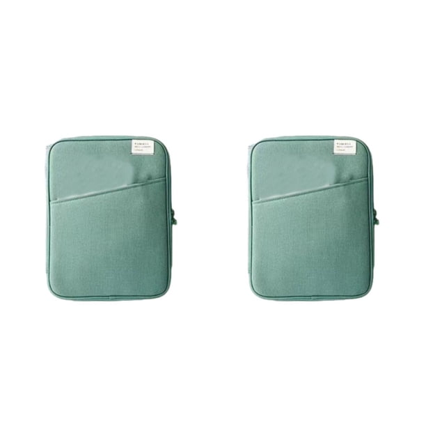 Jumpingount Funda para tableta, funda para portátil, multibolsillos suaves, para ordenador portátil, almacenamiento de teclado, Cable de carga, Type3 NO3