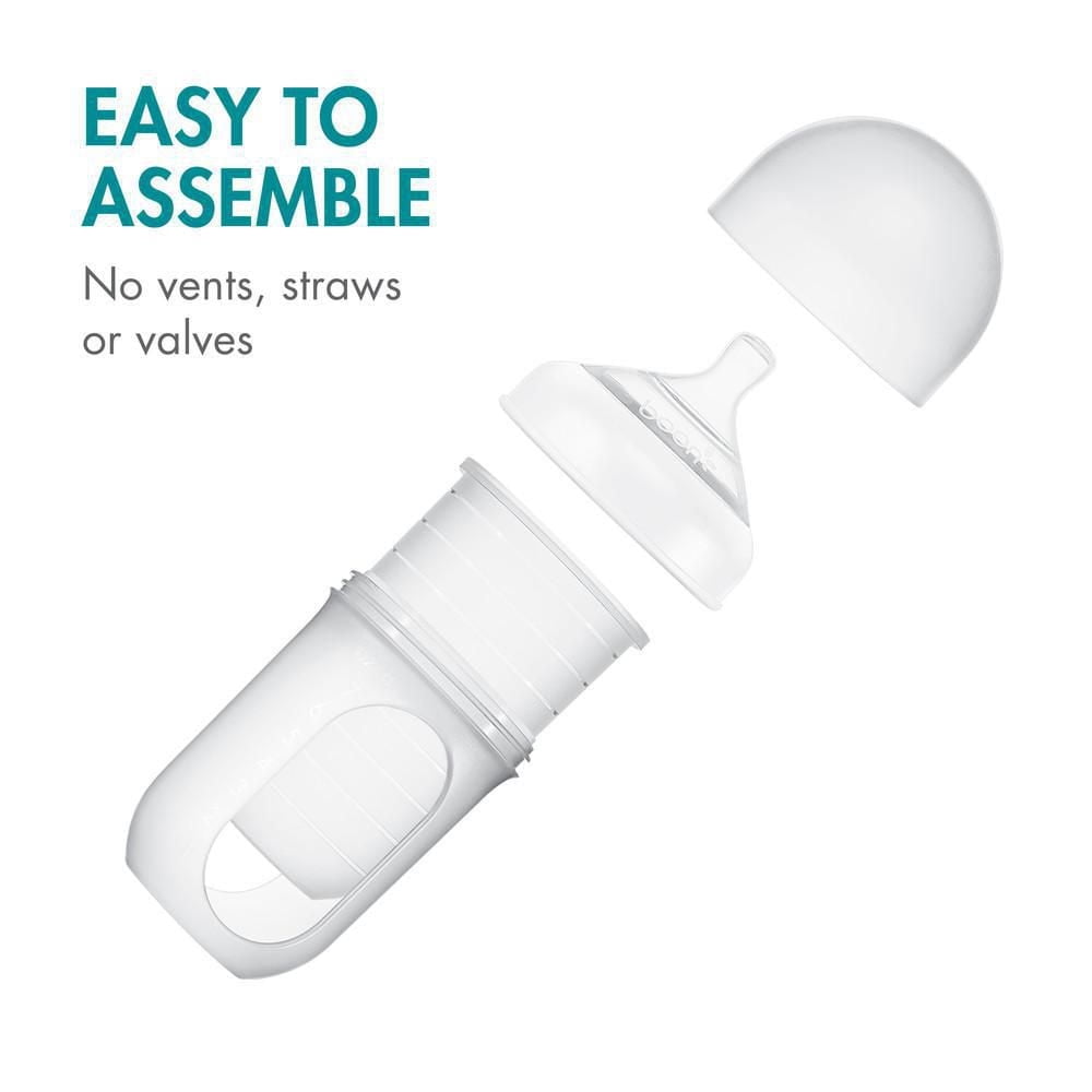 Ensemble de Bouteille de Boon Nursh 236 ml 3pk bleu