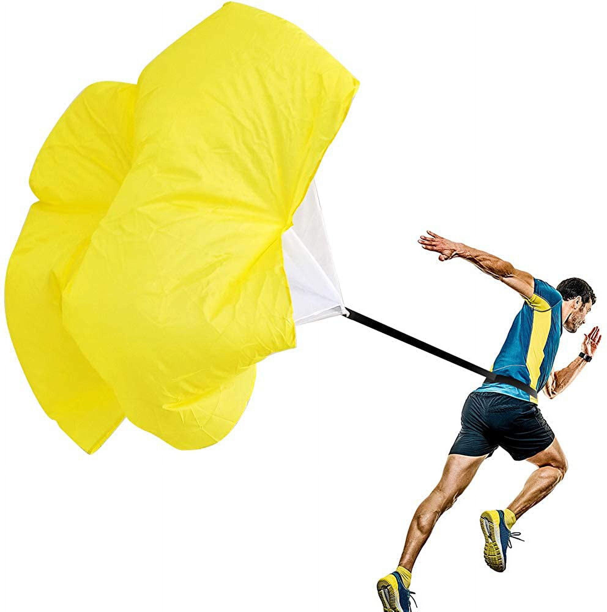 Soccer Speed Parachute Umbrella Quick Release Strap Football Resistance  Bands Parachutes Outdoor Background Trainer Integrated