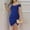 Dark Blue, variant on Oplxuo Women's Sexy Off Shoulder Dress Elegant Sequins Ruched Slit Bodycon Mini Formal Evening Wedding Guest Dresses