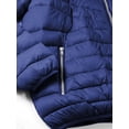 thumbnail image 4 of Ma Croix Mens Lightweight Puffer Jacket Alternative Down Quilted Hiking Parka, 4 of 8