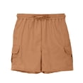 thumbnail image 5 of Kogui Kids Shorts Boys Boy's Athletic Shorts Kids Youth Active Performance Basketball Shorts with Pockets Elastic Waistband Size 11-12 (Brown,11-12 Years), 5 of 7
