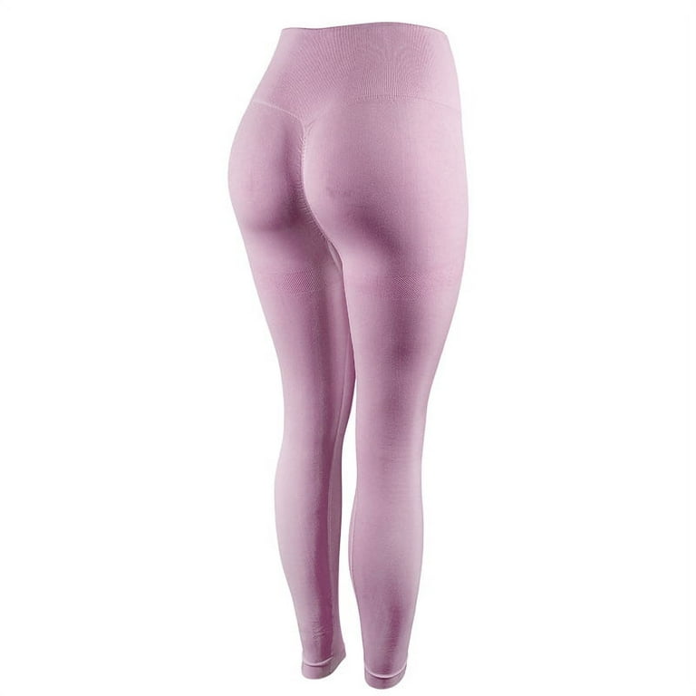 Plus Size Elastic Yoga Pants High Waist Hip Lift Leggings Comfortable  Breathable Tights for Women L Black