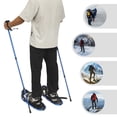 thumbnail image 4 of Snowshoes for Skiing with Adjustable Trekking Poles, Anti-Slip Claws, Ergonomic Design, Suitable for All Ages, Includes Carrying Bag, 4 of 5